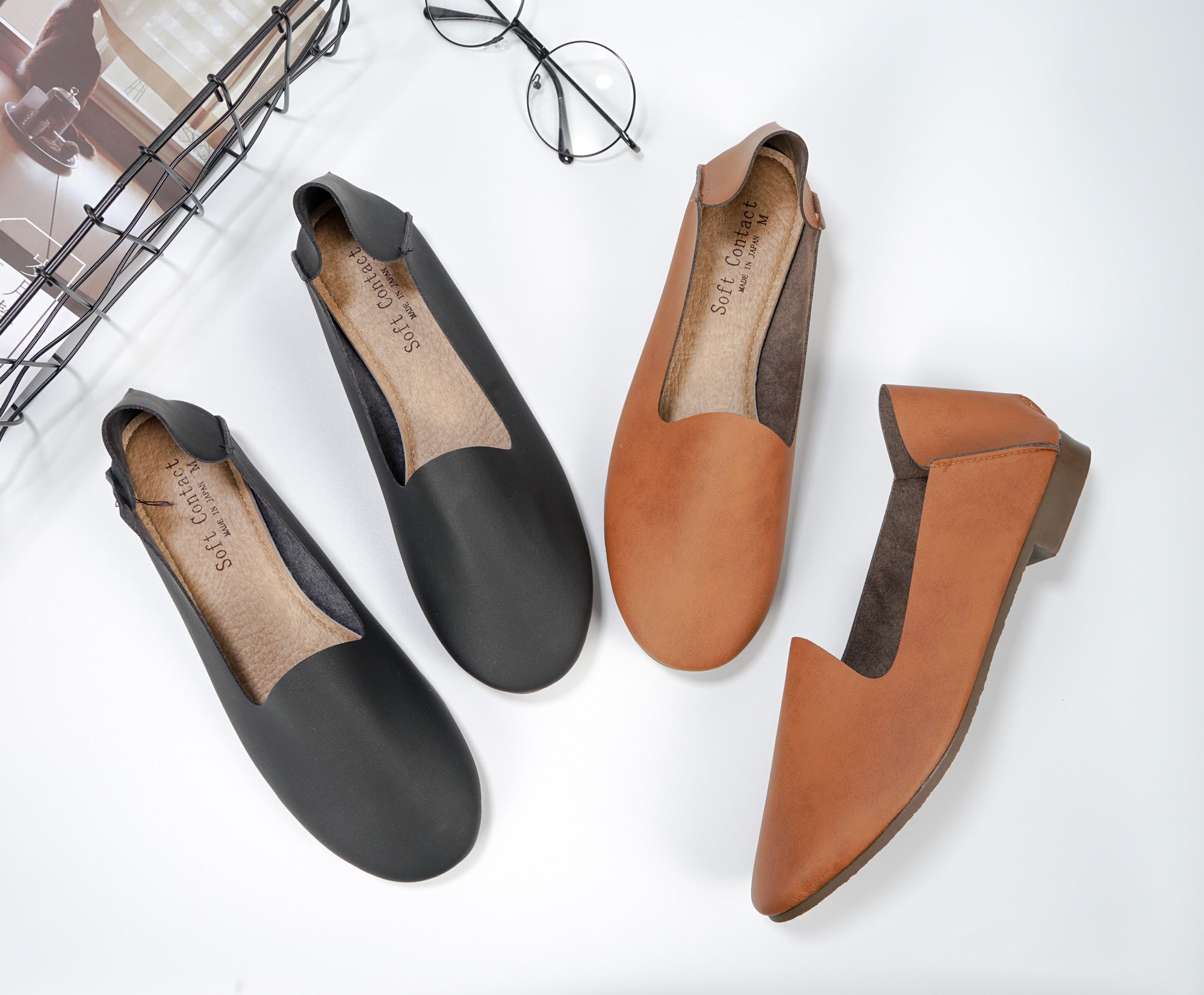 2 Ways Flats Shoes (Japan)-SOFT CONTACT-AD-JP Size-2: 35S-偉豐鞋 WELL SHOE HK-Well Shoe-偉豐鞋-偉豐網-荃灣鞋店-Functional shoes-Hong Kong Tsuen Wan Shoe Store-Tai Wan Shoe-Japan Shoe-高品質功能鞋-台灣進口鞋-日本進口鞋-High-quality shoes-鞋類配件-荃灣進口鞋-香港鞋店-優質鞋類產品-水靴-帆布鞋-廚師鞋-香港鞋品牌-Hong Kong Shoes brand-長者鞋-Hong Kong Rain Boots-Kitchen shoes-Cruthes-Slipper-Well Shoe Hong Kong-Anello-Arriba-休閒鞋-舒適鞋-健康鞋-皮鞋-Healthy shoes-Leather shoes-Hiking shoes