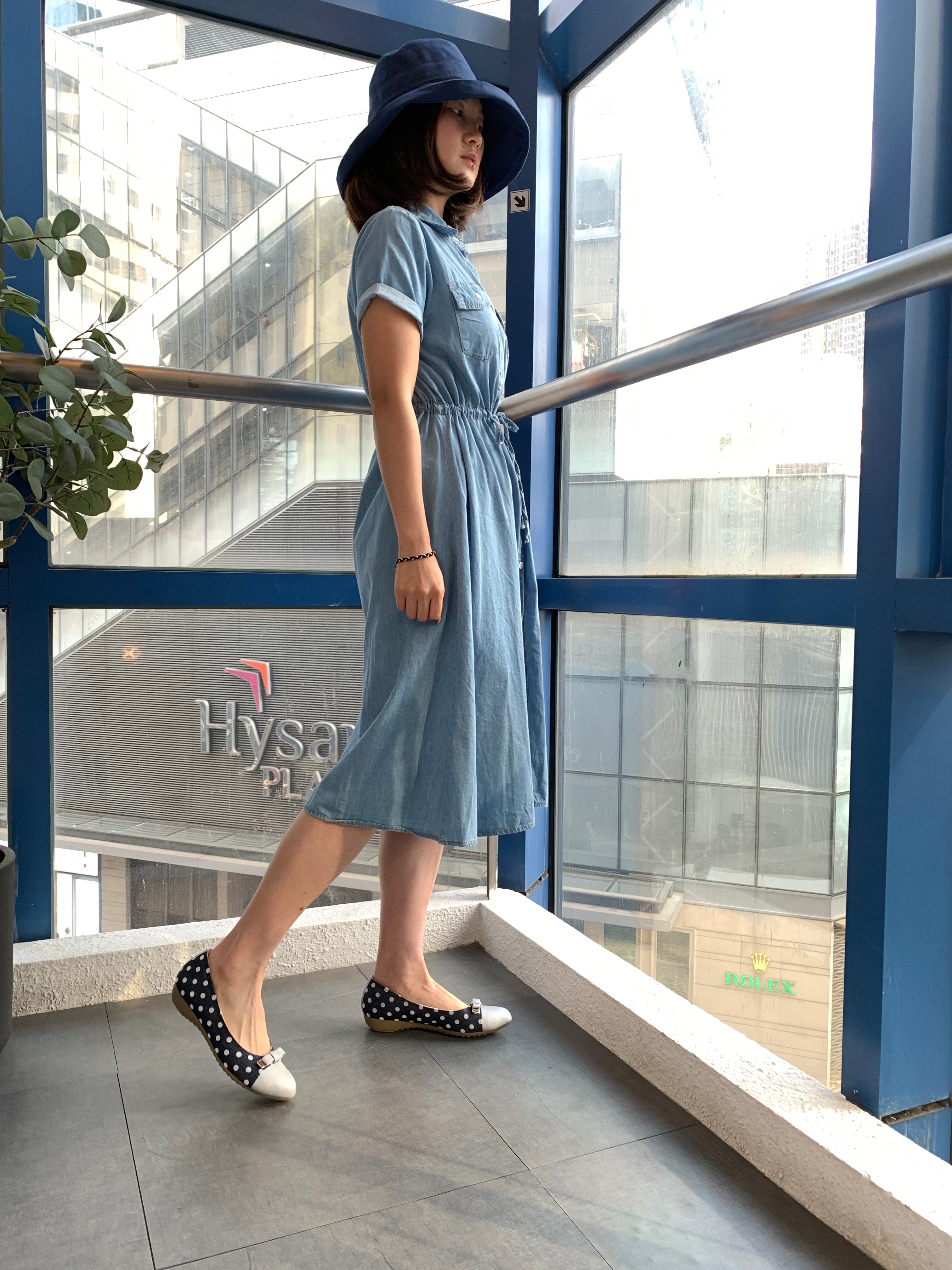 Japan Fashion Dots Pattern Flats with Bow (Soft Soles), 偉豐鞋 WELL SHOE HK, Sandal, Slippers, Classic Slippers, Casual Sandals, Flip Flops, Made in Thailand, Non Slip Shoes, Leather shoes, Home Slippers, Cotton Slippers, Linen Slippers, Boots, Japan Boots, Labor Boots, Japan Labor Boots, Rain Boots, Toe Cap Rain Boots, 凉鞋, 拖鞋, 經典拖鞋, 休閒涼鞋, 人字拖, 泰國製造, 防滑鞋, 皮鞋, 家居拖鞋, 棉拖鞋, 麻拖鞋, 靴子, 日本靴, 勞動靴, 日本勞動靴, 雨靴, 帶帽雨靴, Wellshoe