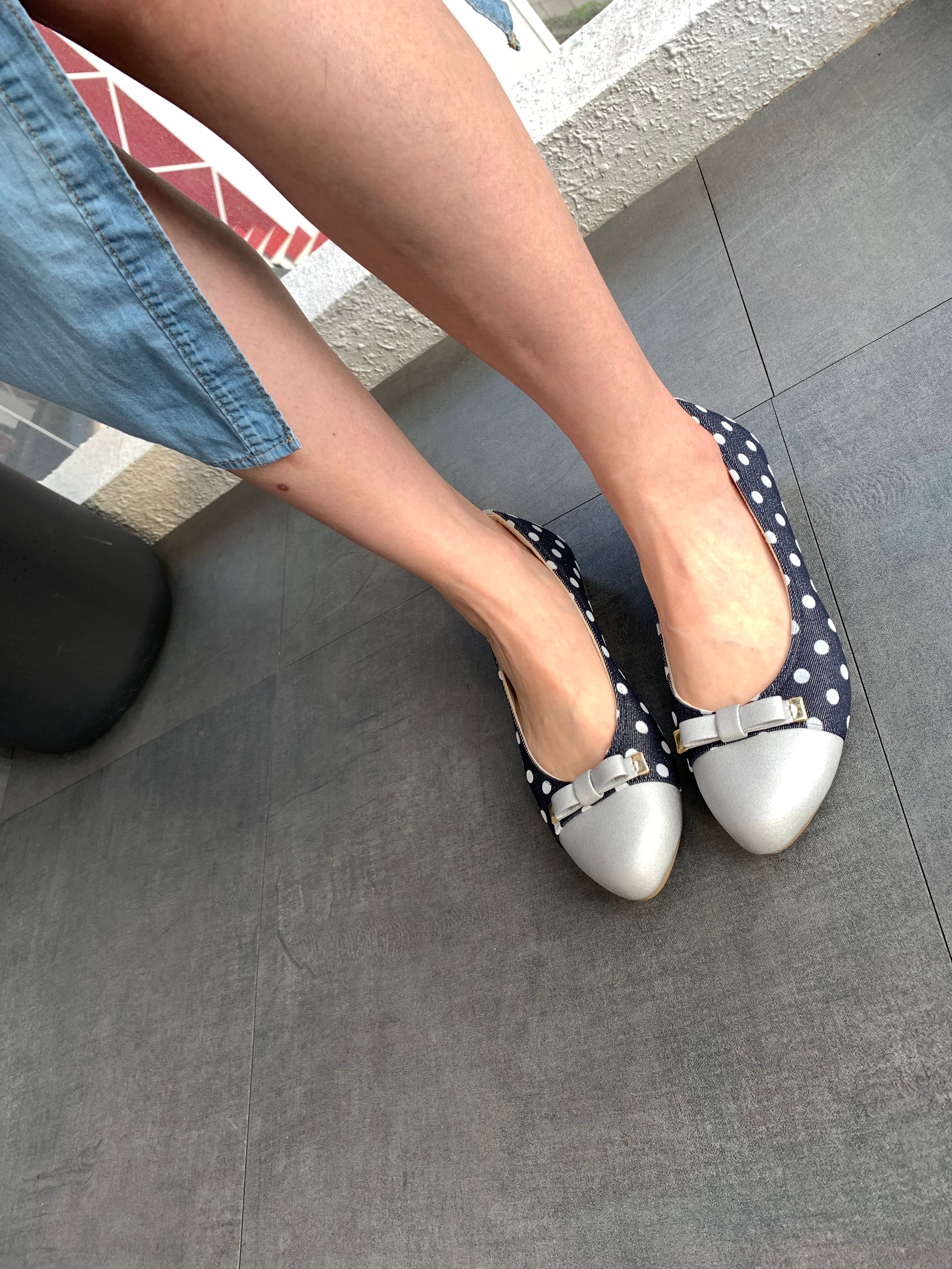 Japan Fashion Dots Pattern Flats with Bow (Soft Soles)-ARCH CONTACT-BE-JP/TW Size-1: 230-偉豐鞋 WELL SHOE HK-Well Shoe-偉豐鞋-偉豐網-荃灣鞋店-Functional shoes-Hong Kong Tsuen Wan Shoe Store-Tai Wan Shoe-Japan Shoe-高品質功能鞋-台灣進口鞋-日本進口鞋-High-quality shoes-鞋類配件-荃灣進口鞋-香港鞋店-優質鞋類產品-水靴-帆布鞋-廚師鞋-香港鞋品牌-Hong Kong Shoes brand-長者鞋-Hong Kong Rain Boots-Kitchen shoes-Cruthes-Slipper-Well Shoe Hong Kong-Anello-Arriba-休閒鞋-舒適鞋-健康鞋-皮鞋-Healthy shoes-Leather shoes-Hiking shoes