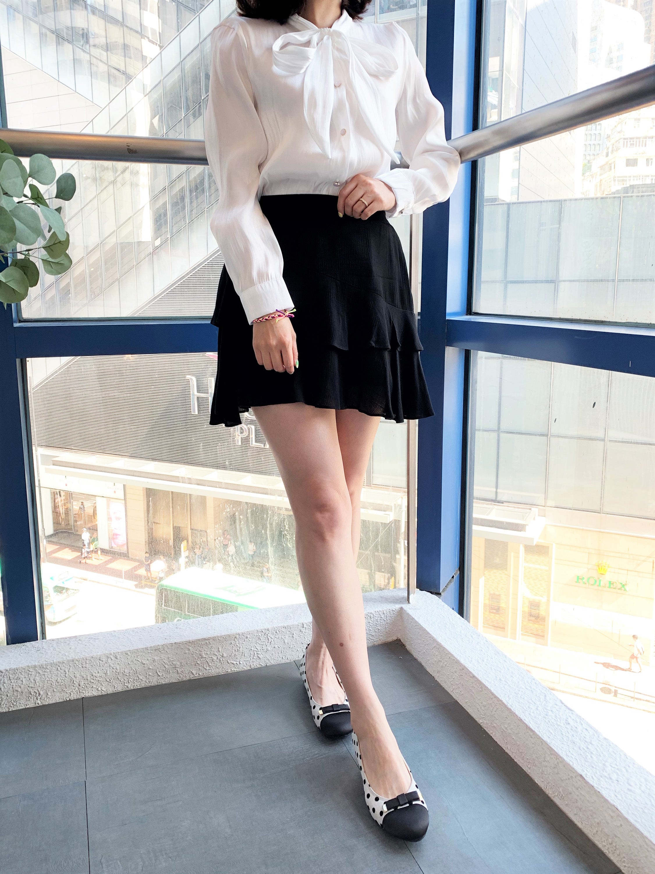 Japan Fashion Dots Pattern Flats with Bow (Soft Soles), 偉豐鞋 WELL SHOE HK, Sandal, Slippers, Classic Slippers, Casual Sandals, Flip Flops, Made in Thailand, Non Slip Shoes, Leather shoes, Home Slippers, Cotton Slippers, Linen Slippers, Boots, Japan Boots, Labor Boots, Japan Labor Boots, Rain Boots, Toe Cap Rain Boots, 凉鞋, 拖鞋, 經典拖鞋, 休閒涼鞋, 人字拖, 泰國製造, 防滑鞋, 皮鞋, 家居拖鞋, 棉拖鞋, 麻拖鞋, 靴子, 日本靴, 勞動靴, 日本勞動靴, 雨靴, 帶帽雨靴, Wellshoe