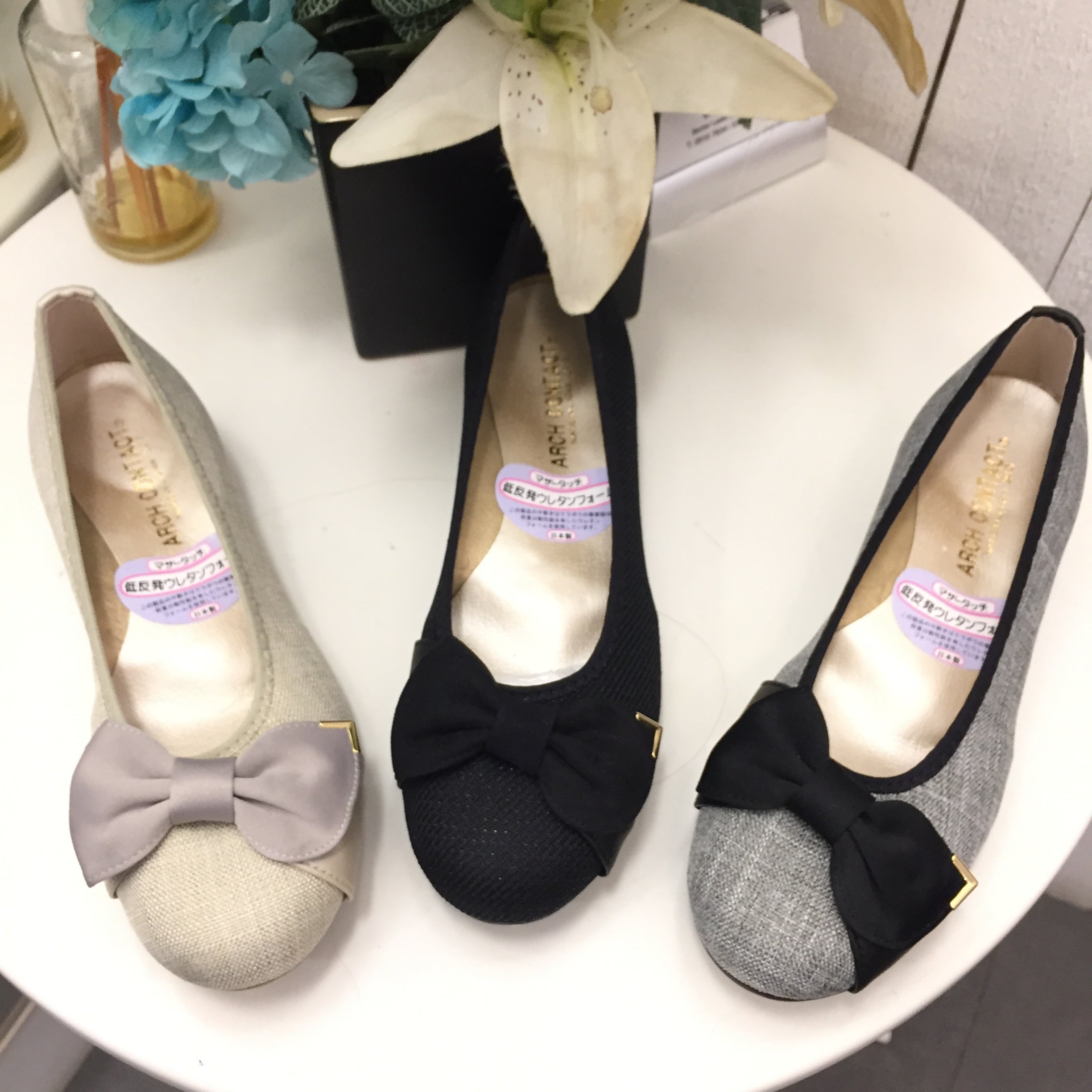 Japan Style Shoes with Bow (Super Soft Soles)-ARCH CONTACT-BE-JP/TW Size-1: 230-偉豐鞋 WELL SHOE HK-Well Shoe-偉豐鞋-偉豐網-荃灣鞋店-Functional shoes-Hong Kong Tsuen Wan Shoe Store-Tai Wan Shoe-Japan Shoe-高品質功能鞋-台灣進口鞋-日本進口鞋-High-quality shoes-鞋類配件-荃灣進口鞋-香港鞋店-優質鞋類產品-水靴-帆布鞋-廚師鞋-香港鞋品牌-Hong Kong Shoes brand-長者鞋-Hong Kong Rain Boots-Kitchen shoes-Cruthes-Slipper-Well Shoe Hong Kong-Anello-Arriba-休閒鞋-舒適鞋-健康鞋-皮鞋-Healthy shoes-Leather shoes-Hiking shoes