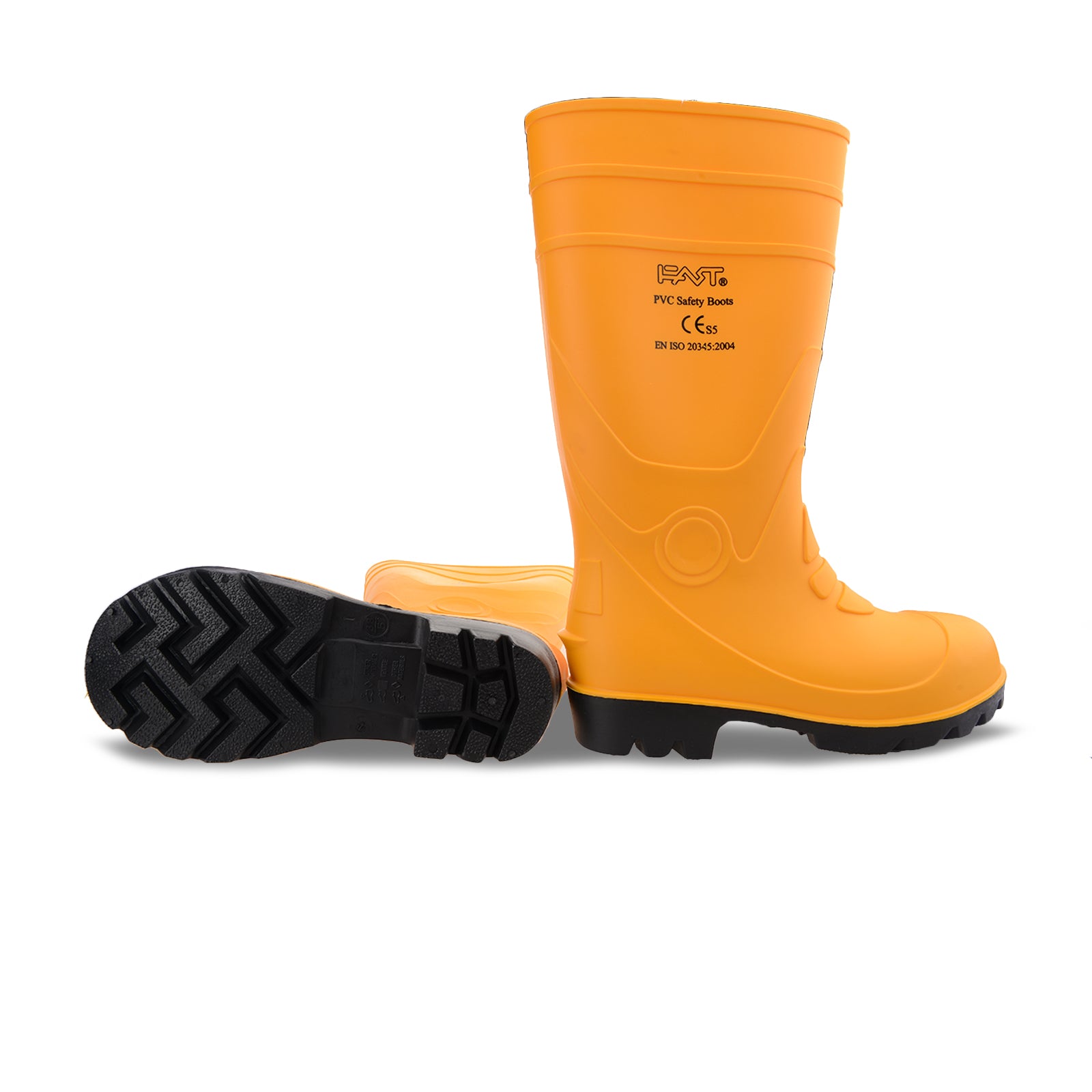 Safety Rain Boots  (Steel Toe Cap + Steel Soles)