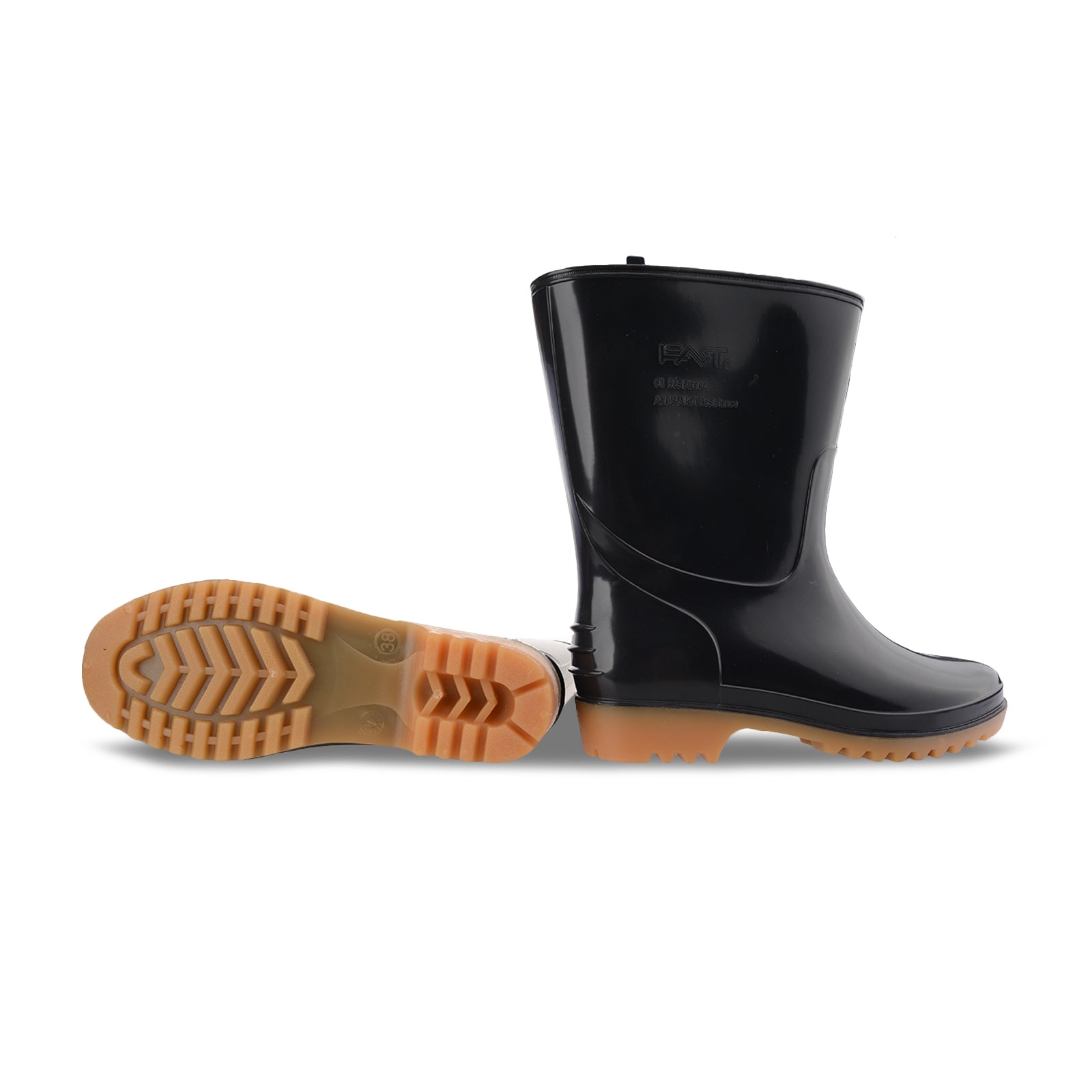 LT301-L Short Labor Rain Boots (Hong Kong Safety Mark)