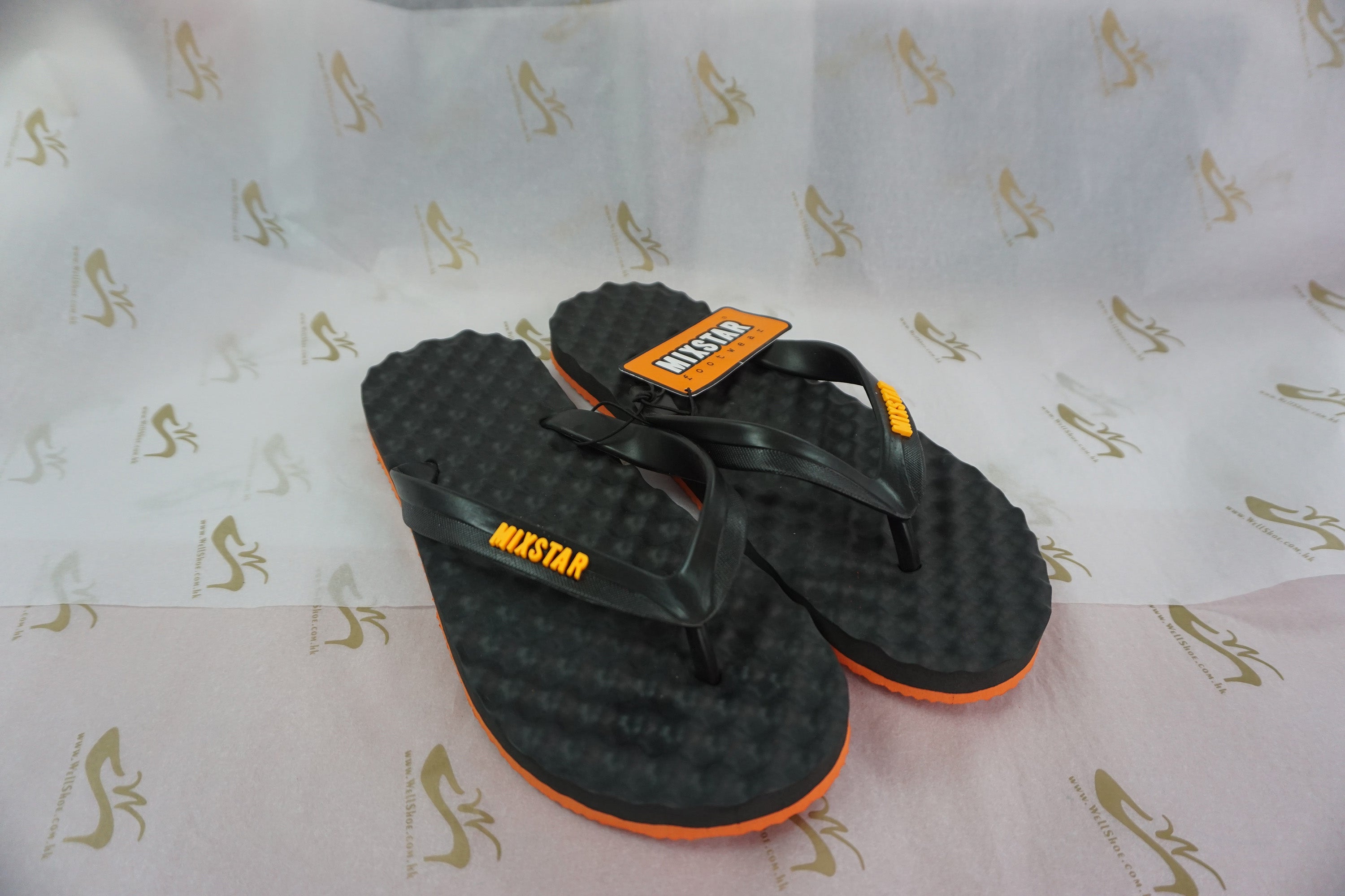 T3318 Flip Flops (Thailand Made)-Mixstar-BK-US Size: 10-偉豐鞋 WELL SHOE HK-Well Shoe-偉豐鞋-偉豐網-荃灣鞋店-Functional shoes-Hong Kong Tsuen Wan Shoe Store-Tai Wan Shoe-Japan Shoe-高品質功能鞋-台灣進口鞋-日本進口鞋-High-quality shoes-鞋類配件-荃灣進口鞋-香港鞋店-優質鞋類產品-水靴-帆布鞋-廚師鞋-香港鞋品牌-Hong Kong Shoes brand-長者鞋-Hong Kong Rain Boots-Kitchen shoes-Cruthes-Slipper-Well Shoe Hong Kong-Anello-Arriba-休閒鞋-舒適鞋-健康鞋-皮鞋-Healthy shoes-Leather shoes-Hiking shoes