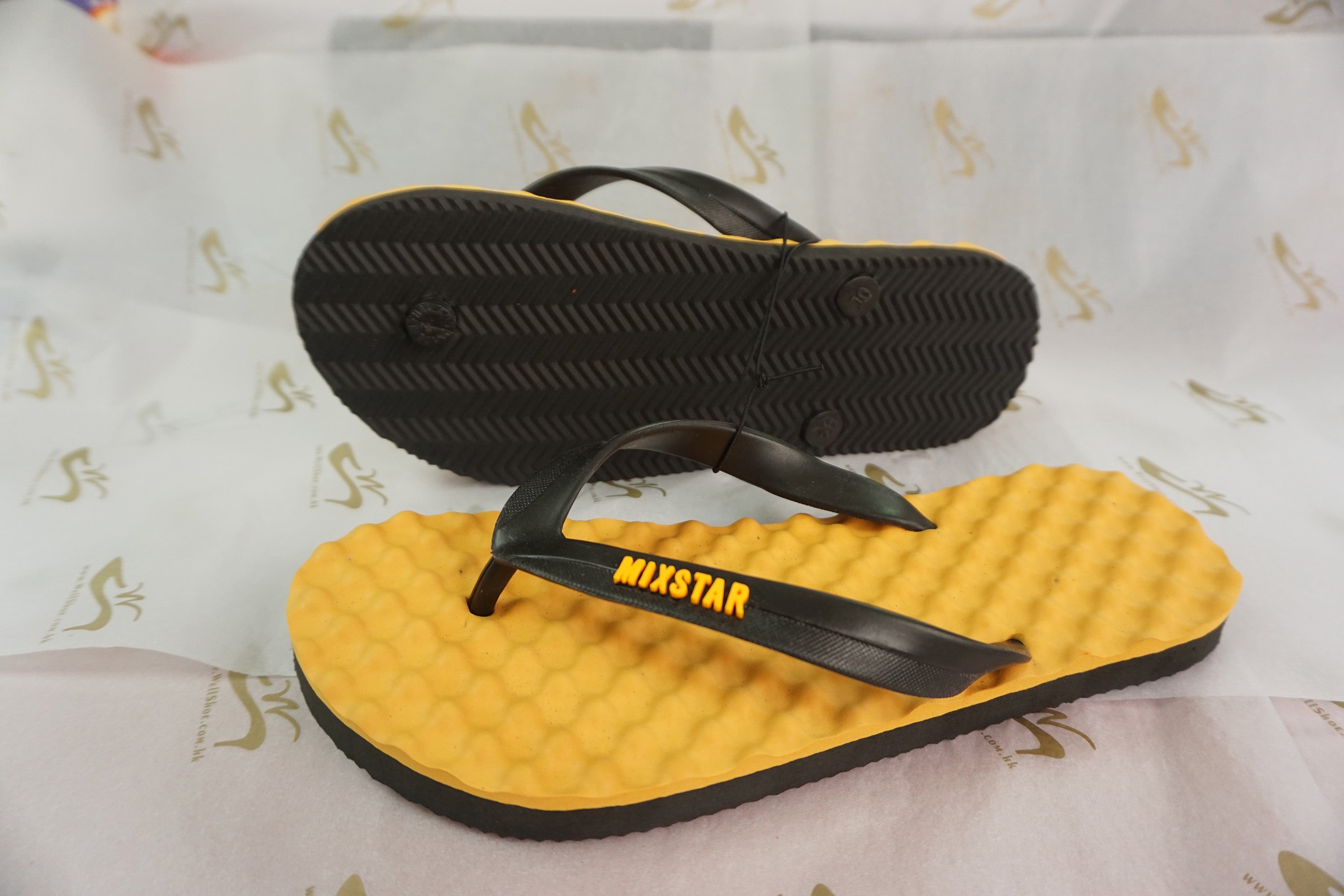 T3318 Flip Flops (Thailand Made)-Mixstar-BK-US Size: 10-偉豐鞋 WELL SHOE HK-Well Shoe-偉豐鞋-偉豐網-荃灣鞋店-Functional shoes-Hong Kong Tsuen Wan Shoe Store-Tai Wan Shoe-Japan Shoe-高品質功能鞋-台灣進口鞋-日本進口鞋-High-quality shoes-鞋類配件-荃灣進口鞋-香港鞋店-優質鞋類產品-水靴-帆布鞋-廚師鞋-香港鞋品牌-Hong Kong Shoes brand-長者鞋-Hong Kong Rain Boots-Kitchen shoes-Cruthes-Slipper-Well Shoe Hong Kong-Anello-Arriba-休閒鞋-舒適鞋-健康鞋-皮鞋-Healthy shoes-Leather shoes-Hiking shoes