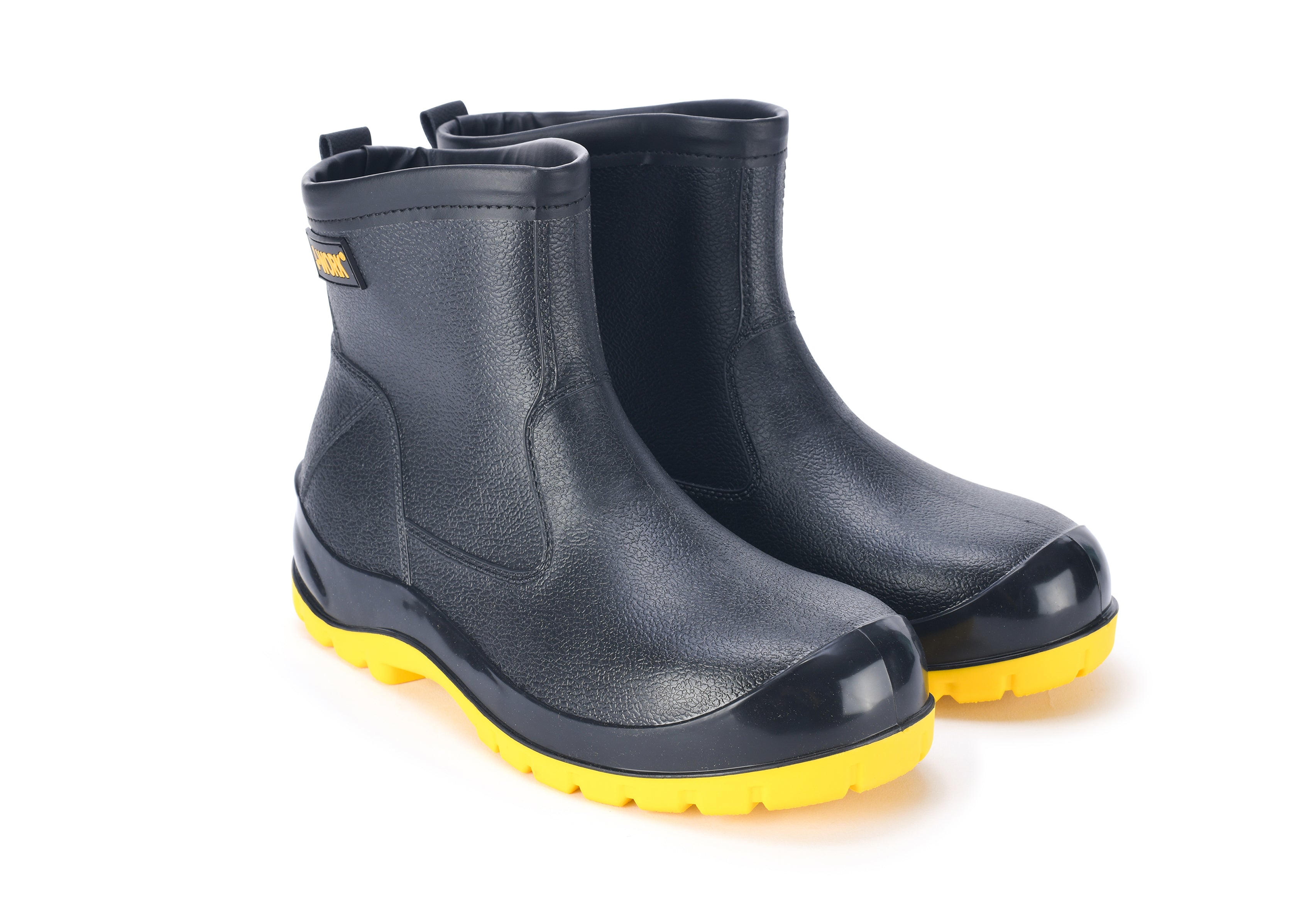 Safety Short Boots-wellshoe hk-BK-EU Size: 37-偉豐鞋 WELL SHOE HK-Well Shoe-偉豐鞋-偉豐網-荃灣鞋店-Functional shoes-Hong Kong Tsuen Wan Shoe Store-Tai Wan Shoe-Japan Shoe-高品質功能鞋-台灣進口鞋-日本進口鞋-High-quality shoes-鞋類配件-荃灣進口鞋-香港鞋店-優質鞋類產品-水靴-帆布鞋-廚師鞋-香港鞋品牌-Hong Kong Shoes brand-長者鞋-Hong Kong Rain Boots-Kitchen shoes-Cruthes-Slipper-Well Shoe Hong Kong-Anello-Arriba-休閒鞋-舒適鞋-健康鞋-皮鞋-Healthy shoes-Leather shoes-Hiking shoes