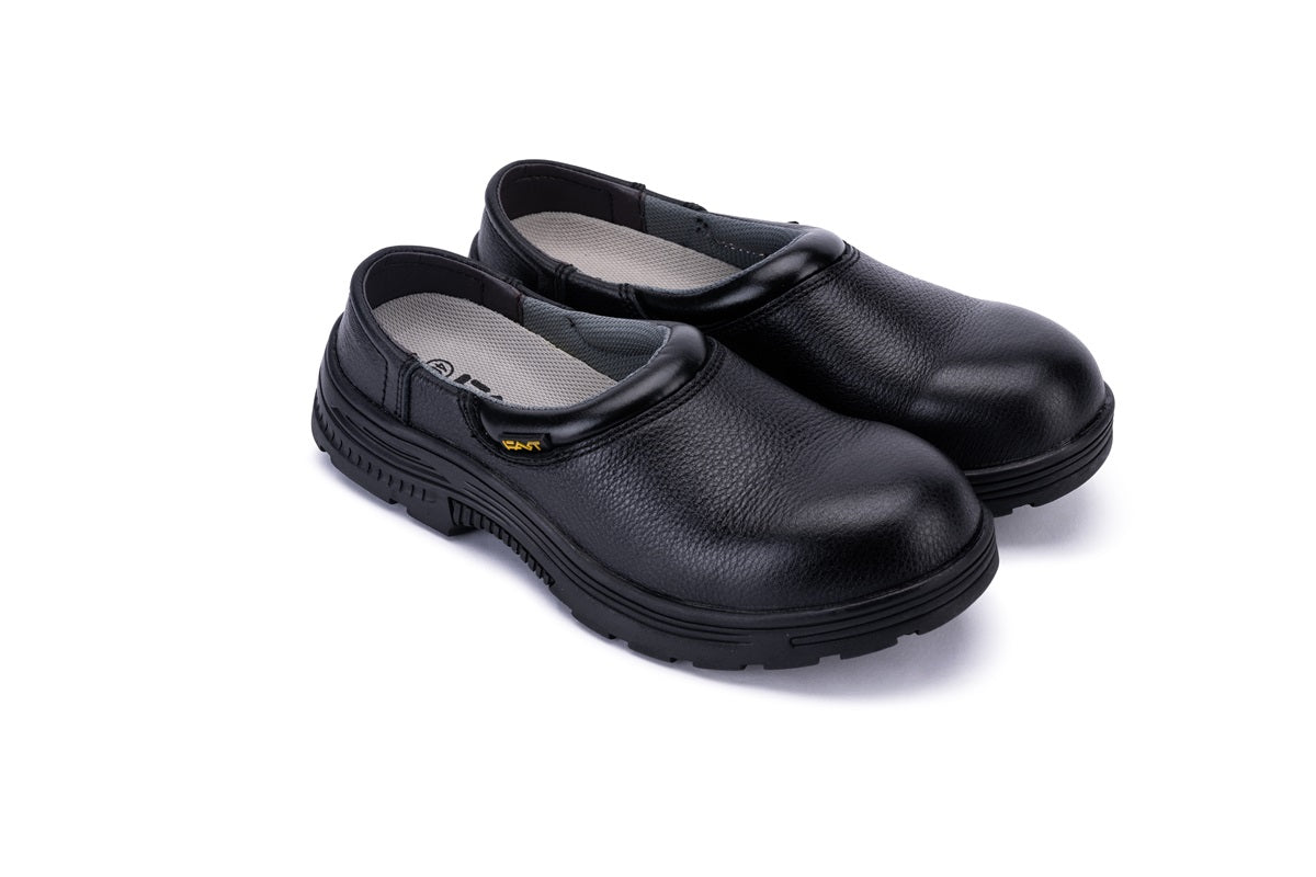 G268 Top Quality Chef Slip On Shoes (Cow Leather + Rubber) 