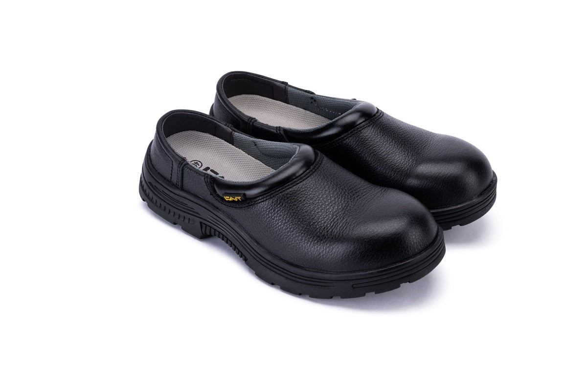 G268 Top Quality Chef Slip On Shoes (Cow Leather Rubber)