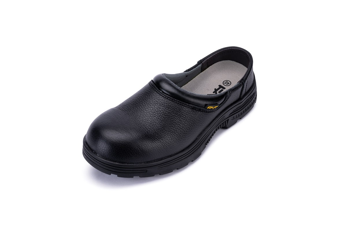 G268 Top Quality Chef Slip On Shoes (Cow Leather + Rubber) -wellshoe hk-BK-EU Size: 38-偉豐鞋 WELL SHOE HK-Well Shoe-偉豐鞋-偉豐網-荃灣鞋店-Functional shoes-Hong Kong Tsuen Wan Shoe Store-Tai Wan Shoe-Japan Shoe-高品質功能鞋-台灣進口鞋-日本進口鞋-High-quality shoes-鞋類配件-荃灣進口鞋-香港鞋店-優質鞋類產品-水靴-帆布鞋-廚師鞋-香港鞋品牌-Hong Kong Shoes brand-長者鞋-Hong Kong Rain Boots-Kitchen shoes-Cruthes-Slipper-Well Shoe Hong Kong-Anello-Arriba-休閒鞋-舒適鞋-健康鞋-皮鞋-Healthy shoes-Leather shoes-Hiking shoes