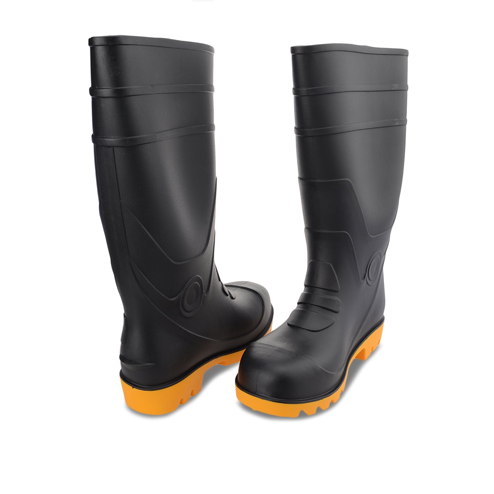 Safety Rain Boots  (Steel Toe Cap + Steel Soles)