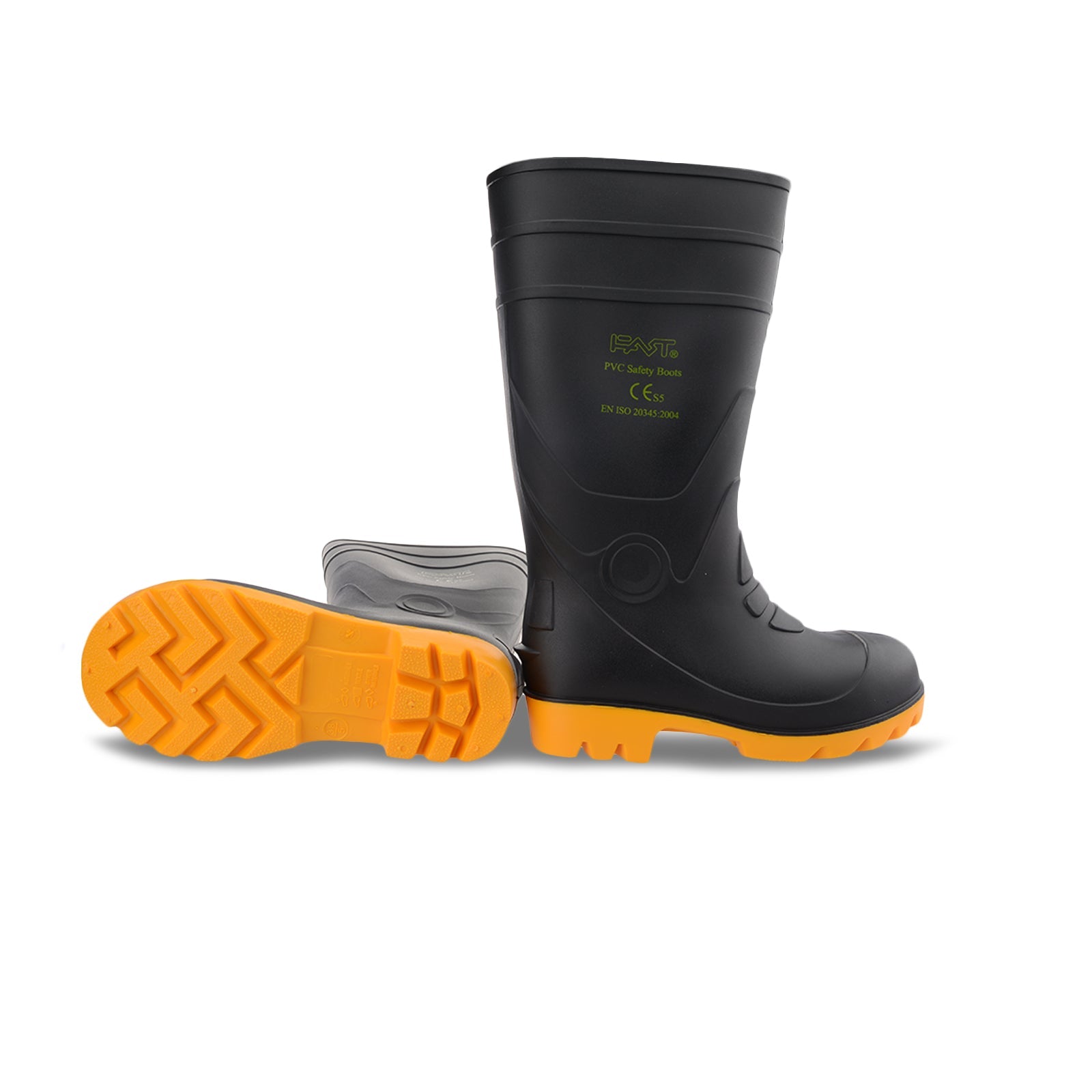 Safety Rain Boots  (Steel Toe Cap + Steel Soles)